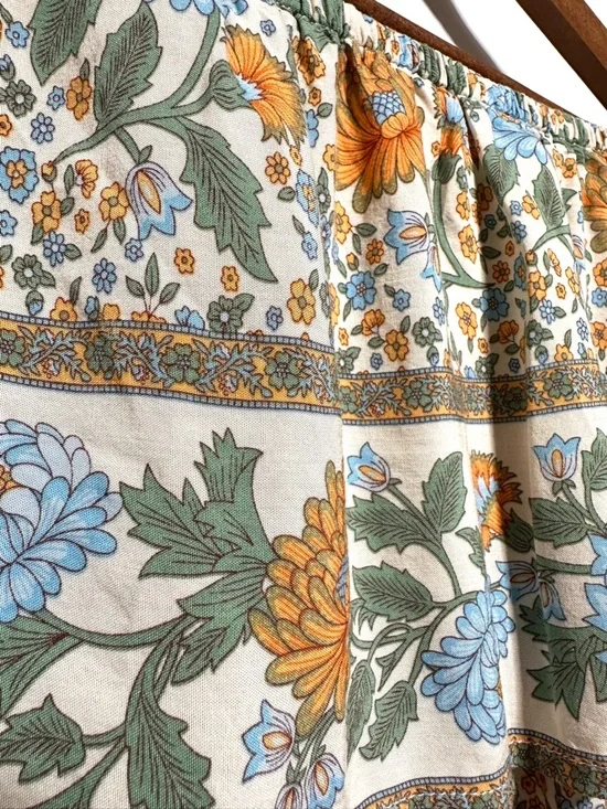 CHOLES | Floral Cottagecore Prairie Poetcore Boho Off Shoulder Summer Dress - Picture 4 of 8